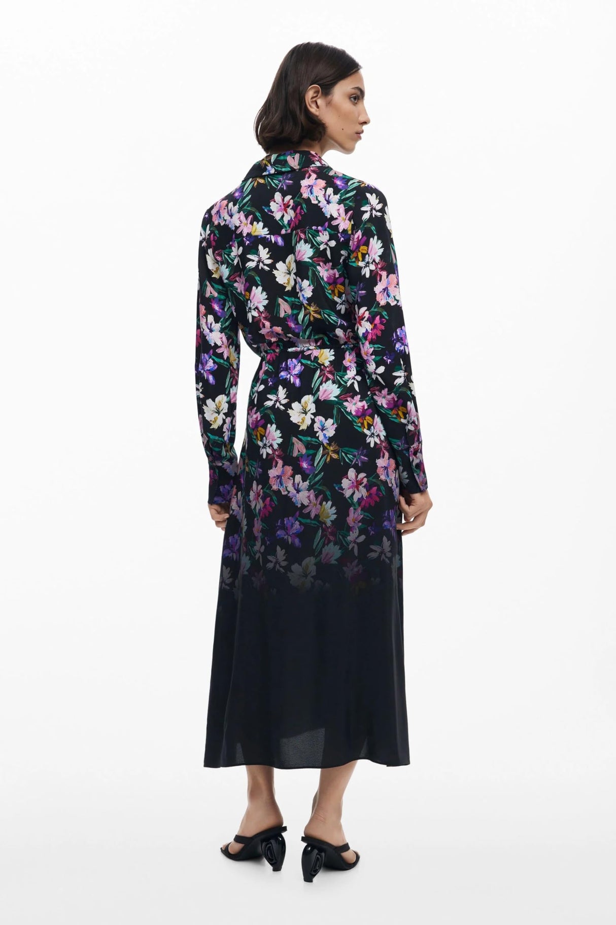 Desigual Vest_Camisero_ACRIL Casual Dress, Acabado del Material, L Women's