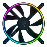 Razer Kunai Chroma Hydraulic RGB LED PWM Performance Fan (120mm)- Ventiladores hidráulicos aRGB PC (conecten 8 Ventiladores, Controladores de Ventilador PWN) 1 Ventilador, Black, RC21-01810200-R3M1