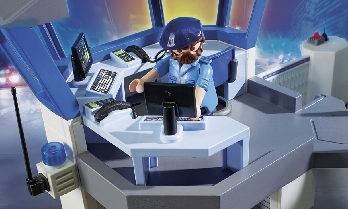 PLAYMOBIL 6872 – Policía de Central de Comando con prisión