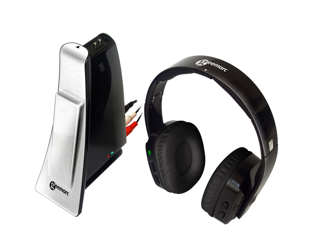 Geemarc CL7400 SIL - Auriculares de Diadema Cerrados inalámbricos (Importado de Reino Unido)