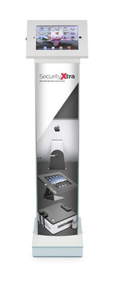 Security Xtra Brandit - Soporte de Suelo para iPad 2, 3, 4, Air, Air 2, iPad Pro 9.7", Blanco