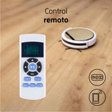 ZACO Robot aspirador y fregasuelos V5sPro con mando a distancia, Aspiradora y fregadora inteligente 2en1 para suelos duros, madera, parquet y alfombras, Aspiradoras para perros y pelos de mascotas