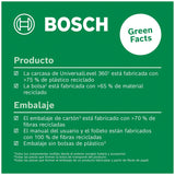 Bosch Nivel Láser de Líneas Cruzadas UniversalLevel 360 (líneas de láser en vertical + horizontal, incl. 360° para la alineación por toda la estancia, en caja de cartón)