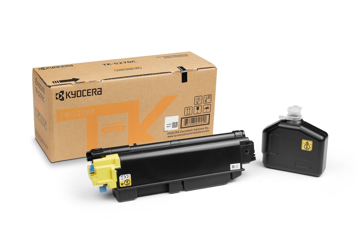 Kyocera TK5270Y Toner amarillo adatto a M6230CIDN 1T02TVANL0 6000 Lados