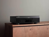 Denon DCD-1700NE - Reproductor de CD/SACD, convertidor D/A de ultra precisión de 192 kHz/32 bits, diseño resistente a las vibraciones, soporta archivos DSD, FLAC y WAV, modo directo puro, 2 salidas de
