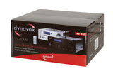 Dynavox VT-80 MK Amplificador estéreo Compacto, 4 terminales de Altavoz atornillables, Control Remoto para entradas Digitales (USB, Tarjeta SD), Antena BT integrada y Radio FM, Plateado