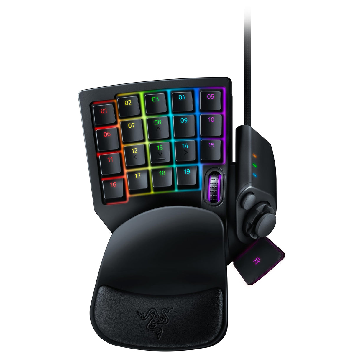Razer Tartarus V2 - Gaming Keypad con Swtich Mecha-Membrane, Teclado para Juegos, USB, Alámbrico, Tamaño Único, Color Negro