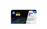HP 504A CE253A Magenta, Cartucho Tóner Original, de 7.000 páginas, para impresoras HP Color LaserJet CP3525dn, CP3525n, CP3525x, CM3530 y CM3530fs