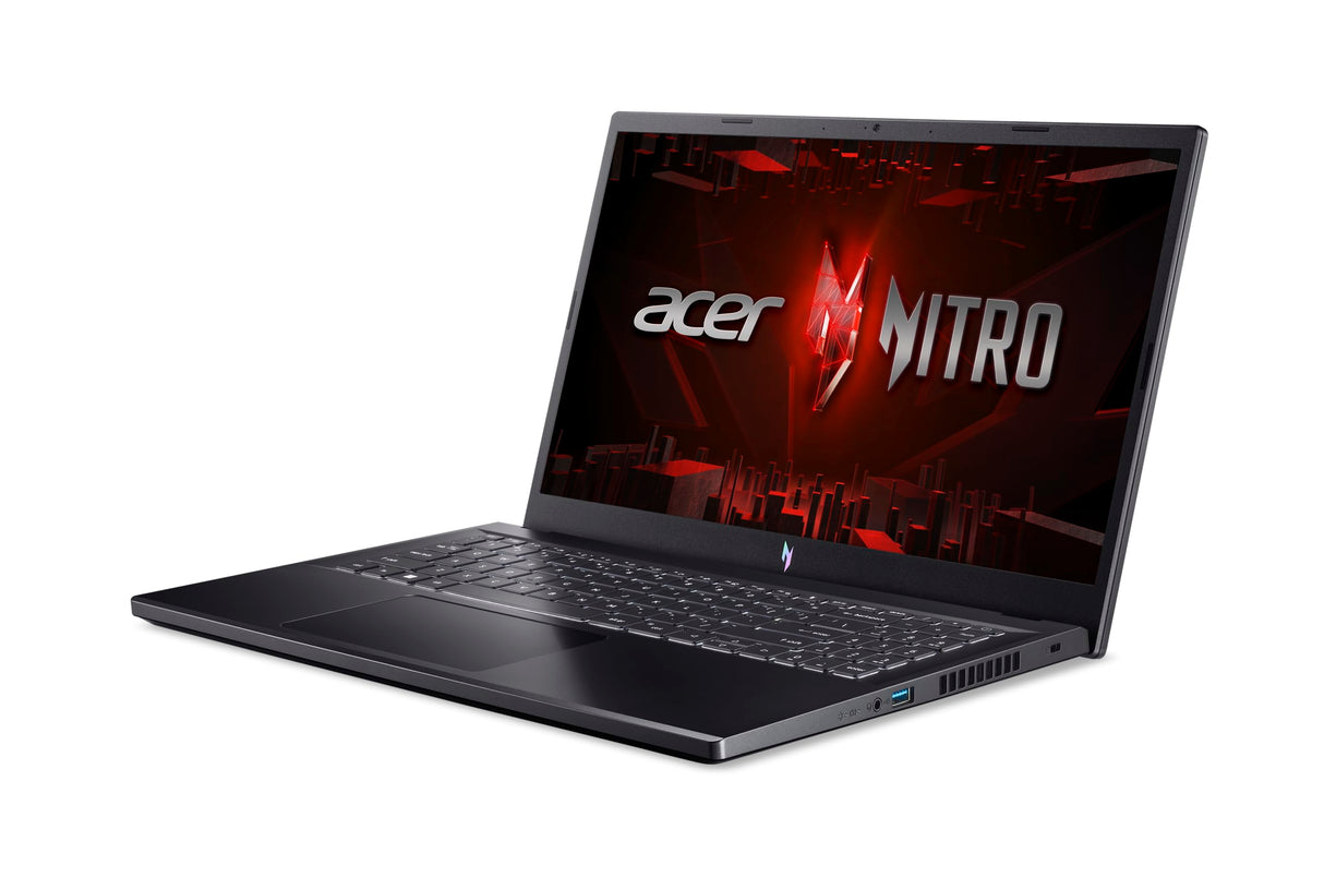 Acer Nitro ANV15-51-51M7 - Ordenador Portátil Gaming 15.6" Full HD IPS 144Hz (Intel Core i5-13420H, 16GB RAM, 512GB SSD, NVIDIA GeForce RTX 4050, Sin Sistema Operativo) Negro - Teclado QWERTY Español