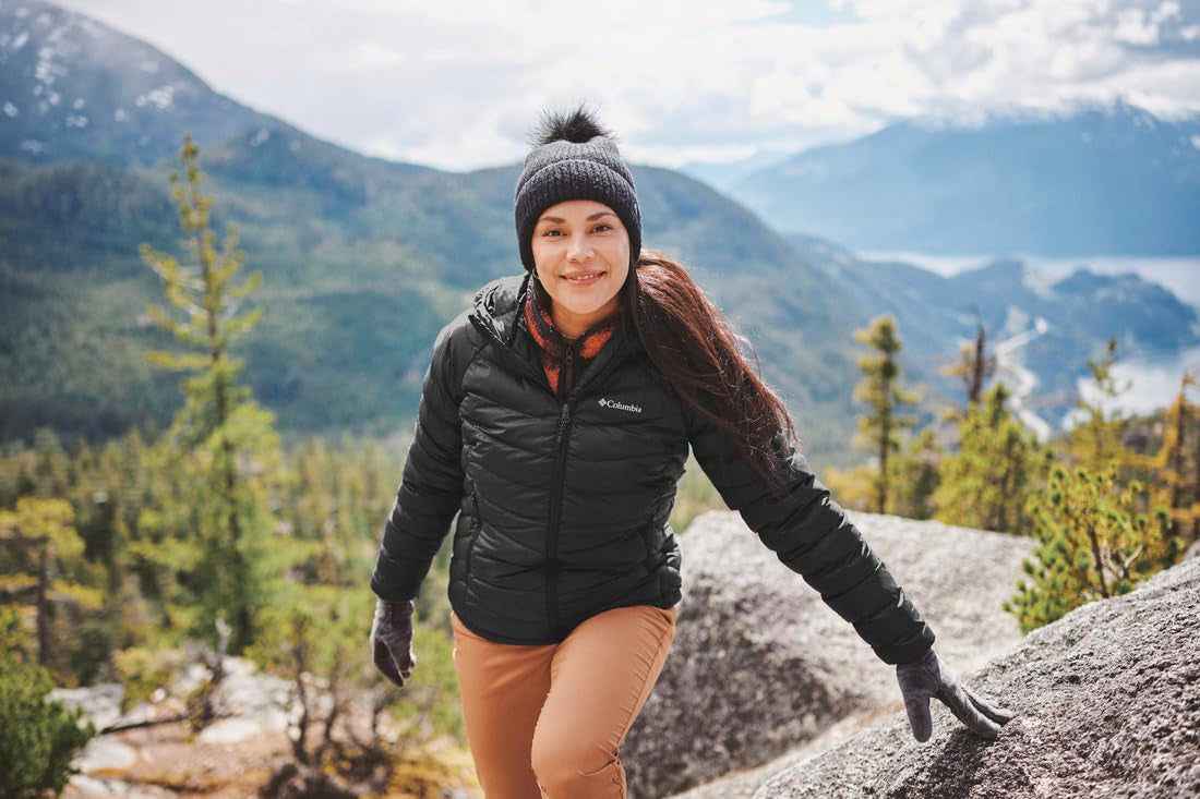 Columbia Mujer Chaqueta con Capucha Powder Lite II