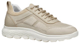 Geox D Spherica C, Zapatillas Mujer, Lt Taupe, 38 EU