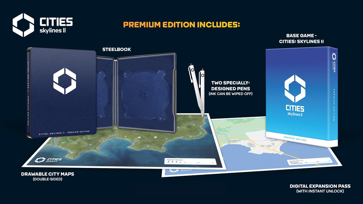 Cities Skylines 2 Edición Premium Videojuego para PC
