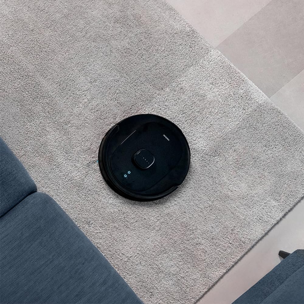 Cecotec Robot Aspirador y Friegasuelos con IA y Base de Autovaciado Conga 9990 AI Spin Revolution Ultra Power Home Essential. 10000Pa, Navegación Inteligente, Autonomía 240mins, Cepillo Silicona, App
