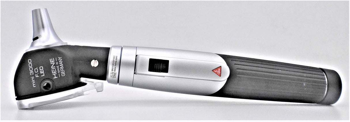 Heine Gima - mini 3000 LED F.O. Otoscopio - Negro