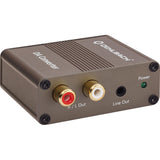 Oehlbach 6064 - Conversor Digital-analógico (Micro USB, 5 V), Color Negro