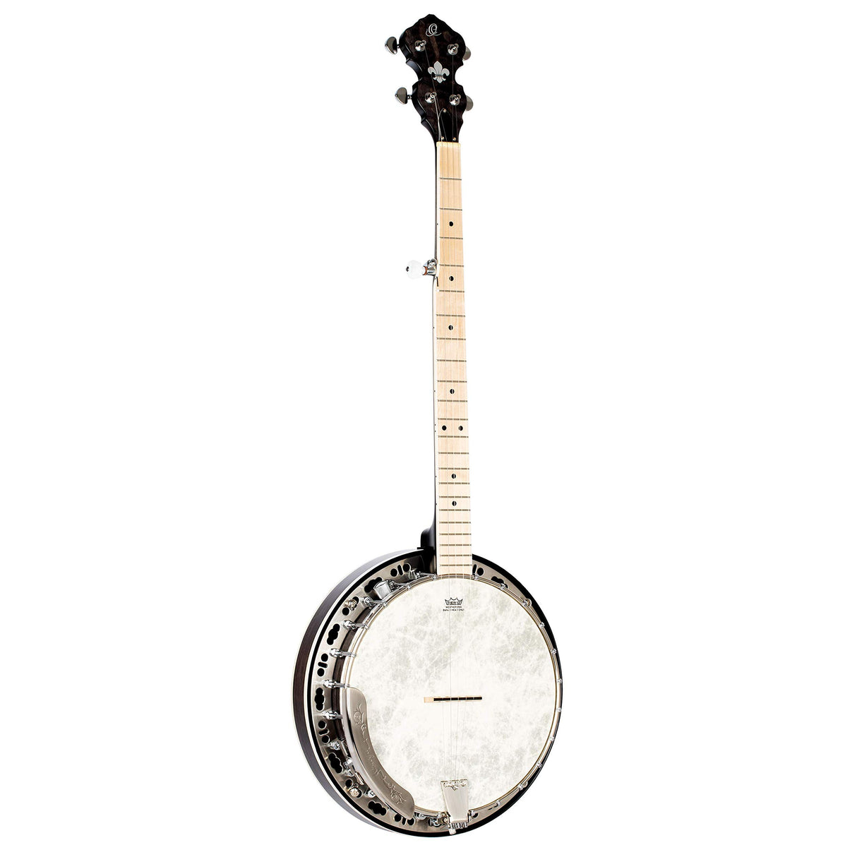 ORTEGA Falcon Series Banjo - Carbón transparente + Funda, OBJE400TCO