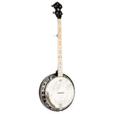 ORTEGA Falcon Series Banjo - Carbón transparente + Funda, OBJE400TCO