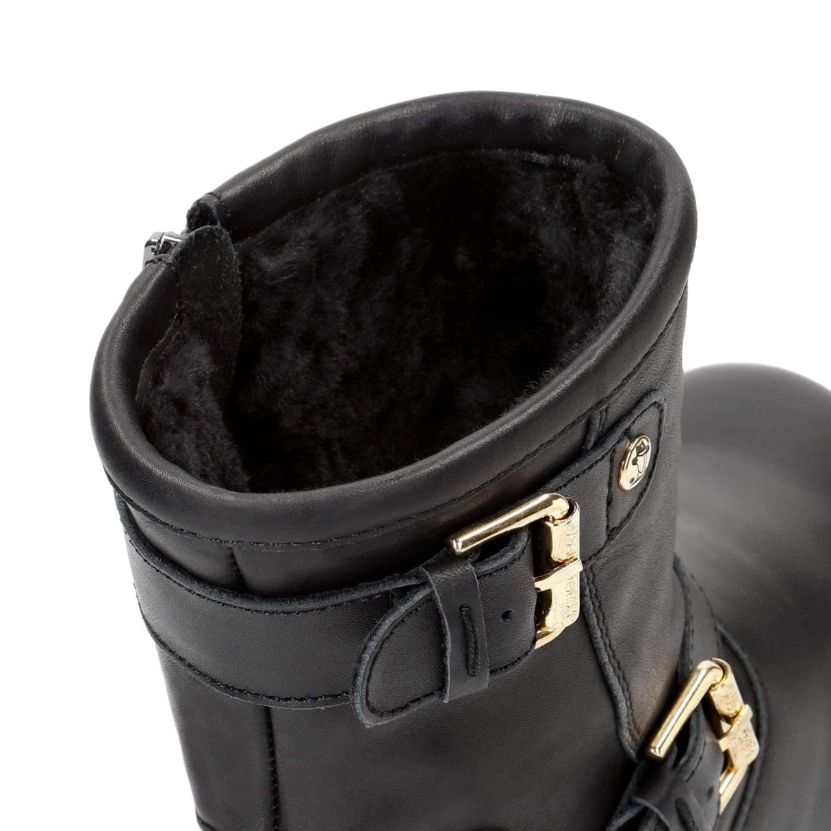 Panama Jack Felina Igloo Trav Motorcycle - Barco para mujer, Negro, 42 EU