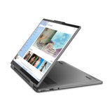 Lenovo Yoga 7 Gen 7 (14IAL7) - Ordenador Táctil 14" 2.8K OLED 90Hz (Intel Core i7-1260P,16GB RAM,1TB SSD,Intel Iris Xe Graphics,Windows 11 Home) Gris, Pen, Teclado QWERTY Portugués (82QE004FPG)