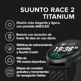 SUUNTO Race 2 Titanium Black