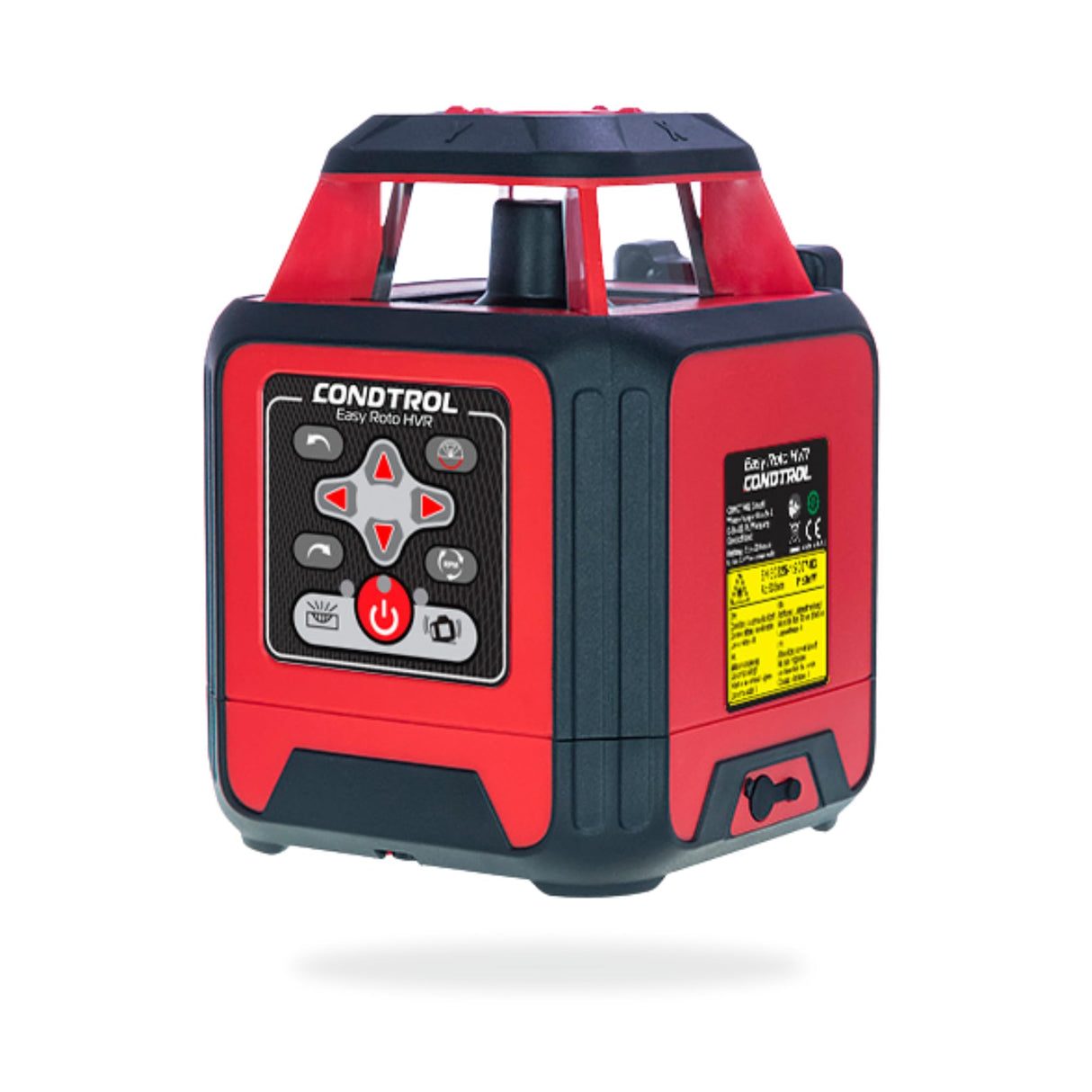 CONDTROL - Nivel láser rotativo rojo EASY ROTO HVR - Alcance con célula 400m - Bluetooth - Haz rojo/puntos de plomada - Se entrega con accesorios - Garantía de 2+1 años