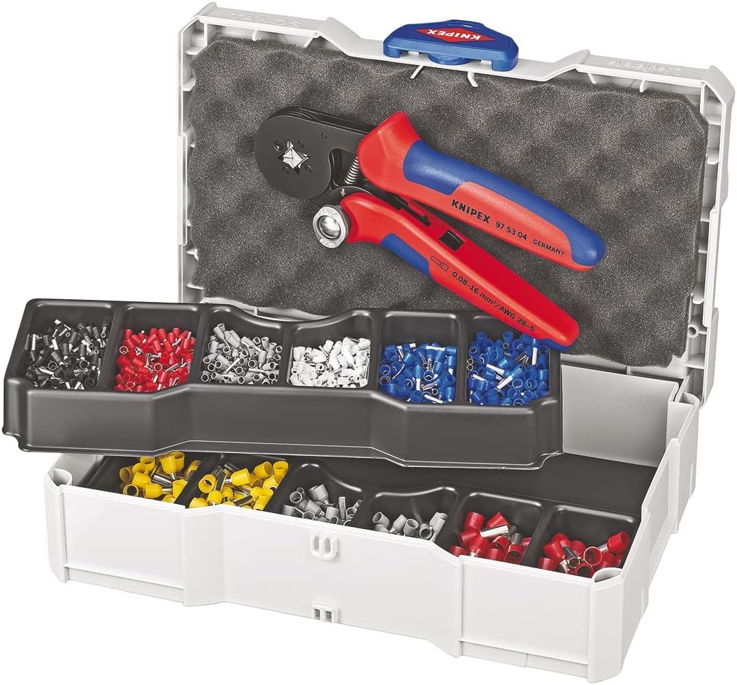 Knipex Surtido de crimpado para punteras huecas 97 90 09
