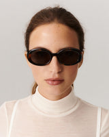 GIGI STUDIOS Anja Sunglasses, Brown, 51mm, 35mm para Mujer