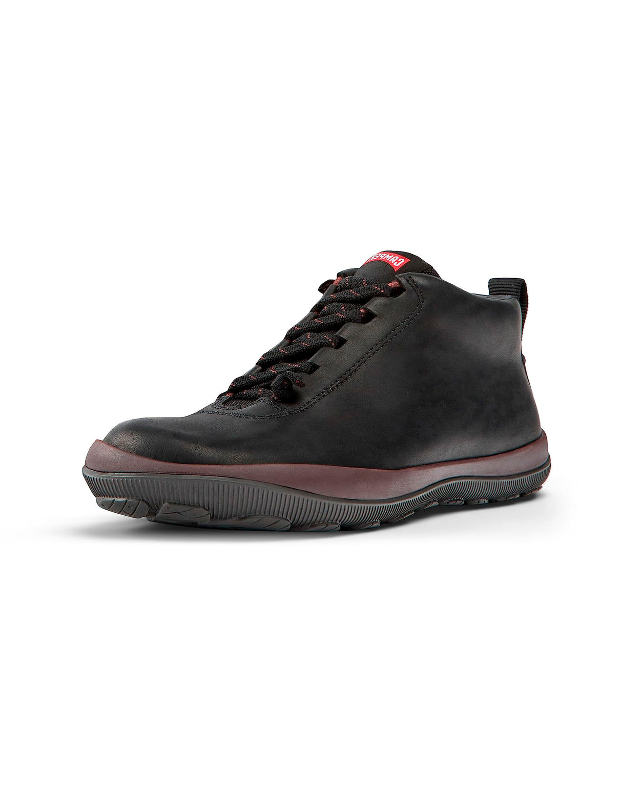 Camper Peu Pista GM K400481, Barco Ankle para Mujer, Negro 016, 39 EU