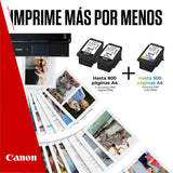 Canon Tinta - PG-575XL + CL-576XL - Pack de 3 Cartuchos Originales de Alta Capacidad - (x 2 Negro, x 1 Tricolor)
