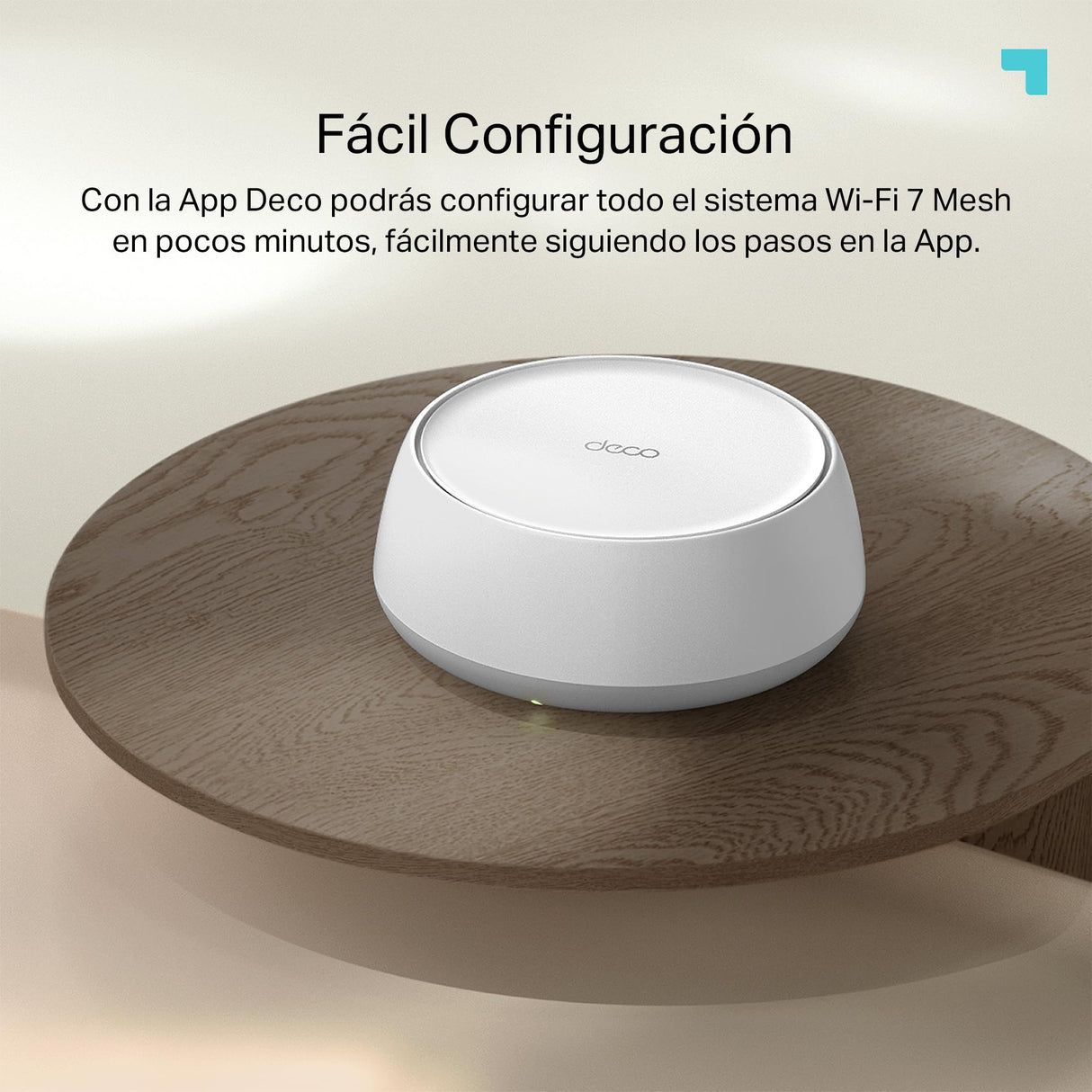 TP-Link Deco BE3600 (2-Pack) – WiFi 7 Mesh tribanda hasta 6.6 Gbps, Amplia Cobertura para Toda la casa, Puerto 2.5G, Ideal para Streaming 8K, Juegos y conexión Estable con AI Mesh