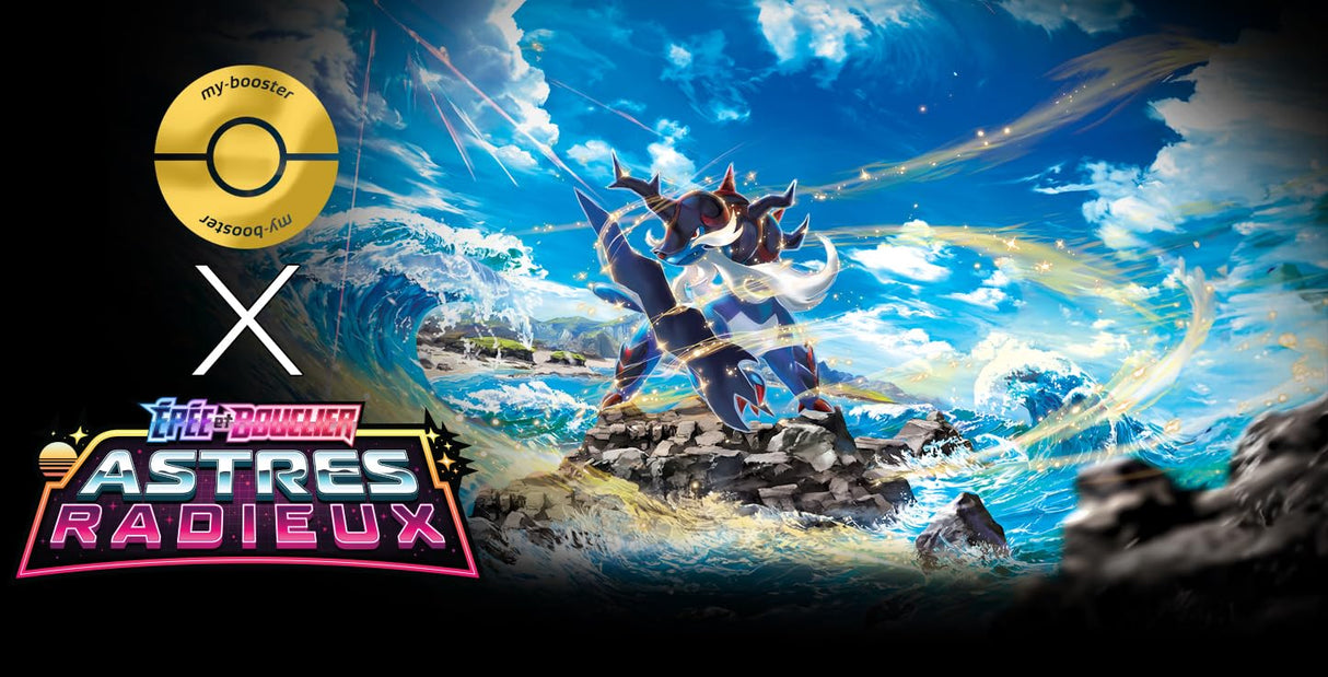 Dialga Originel V (Dialga Origen V) 177/189 Alternativo Pokémon Gallery - Ultraboost X Epée et Bouclier 10 Astres Radieux - Box de 10 Cartas Pokémon Francés