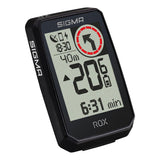 Sigma ROX 2.0 Endurance Negro | 26 Horas de duración de la batería | Ciclocomputador inalámbrico | GPS y navegación con overclamp Incluido | Navegación GPS para Exteriores | Compatible con E-Bike