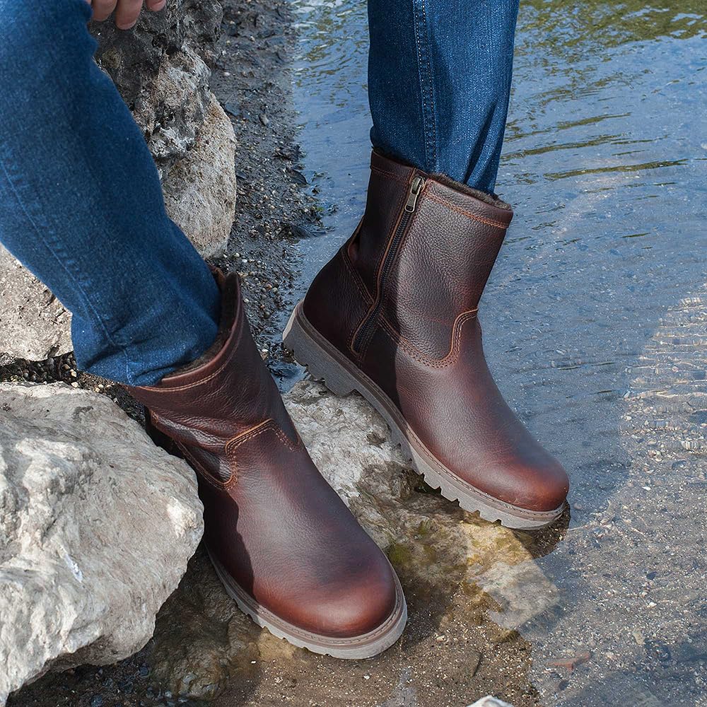 Panama Jack - Fedro, Botas de motociclista, Chestnut C013,