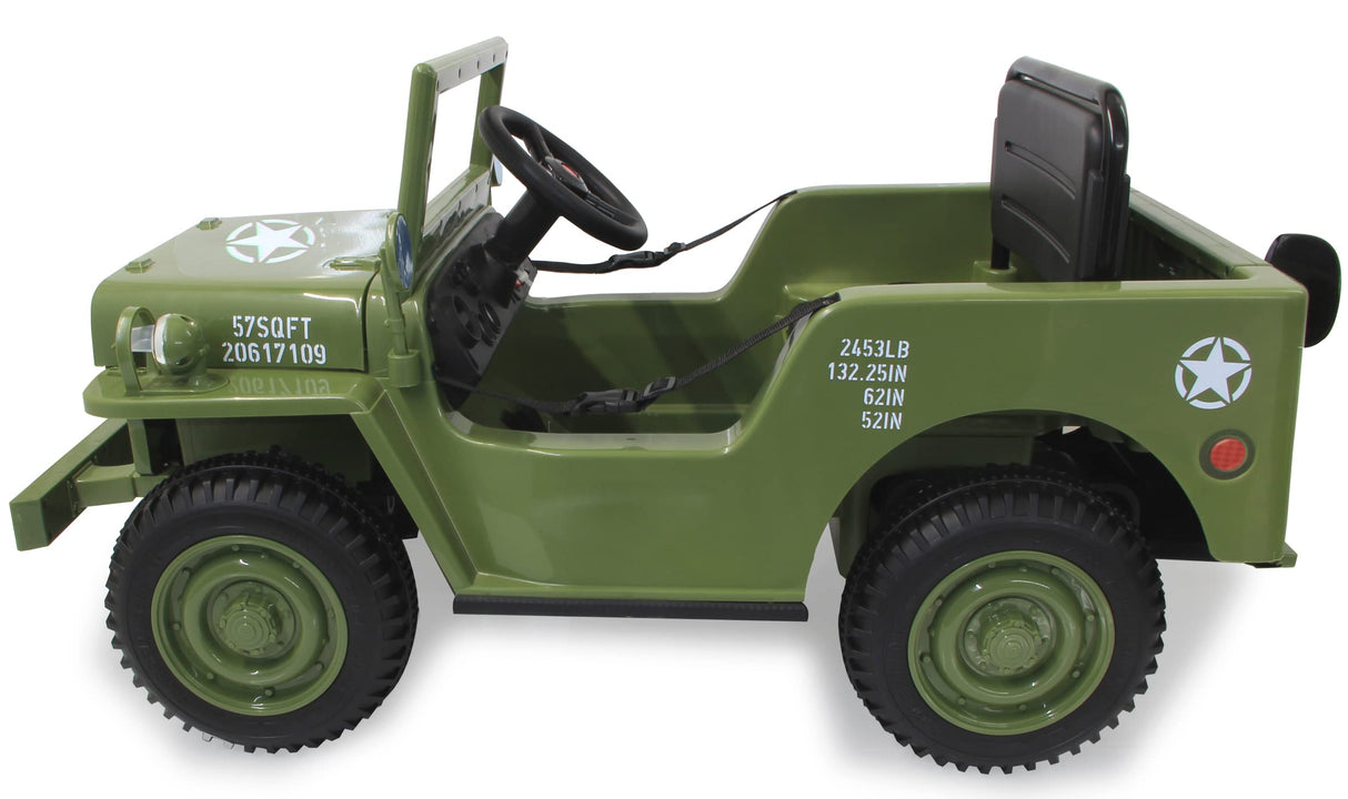 Jeep Willys MB Army Vert 12V