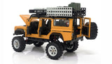 Amewi D90X28 Metal Scale Crawler 4WD 1:28 RTR Amarillo RC Control Remoto