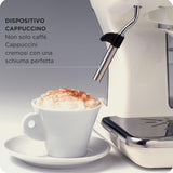 Ariete 1389/13 CAFETERA Espresso Vintage, 900 W, 0.9 litros, 15 bares, maxicapuccino, porta filtro para monodosis y café en grano, plástico Beige