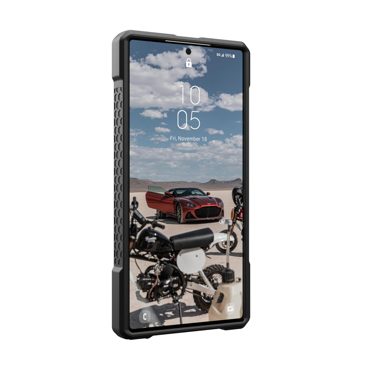 URBAN ARMOR GEAR UAG - Funda Protectora diseñada para Samsung Galaxy S24 Ultra de 6.8 Pulgadas, Monarch Kevlar Mallard, Resistente, Militar, a Prueba de caídas, Resistente a los Impactos,
