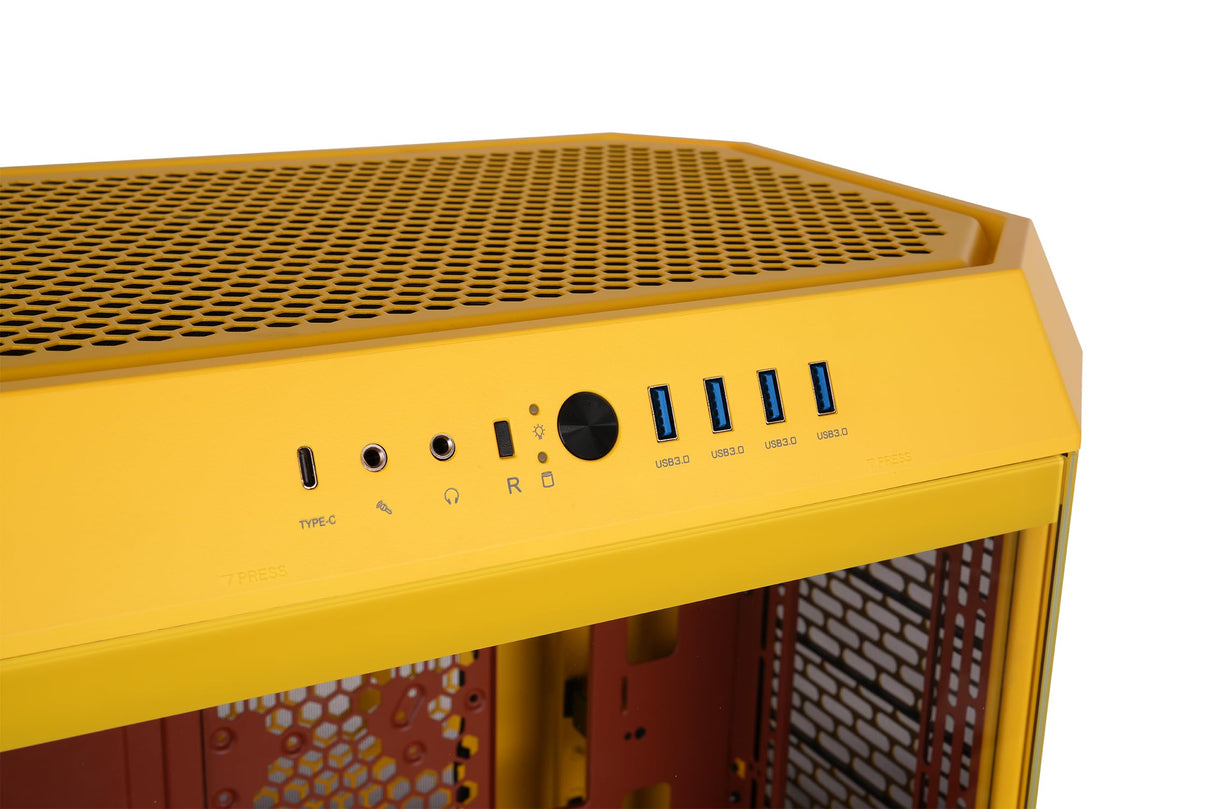 Thermaltake The Tower 600 Mid Tower Chassis | Hidden Connector | Butter Caramel