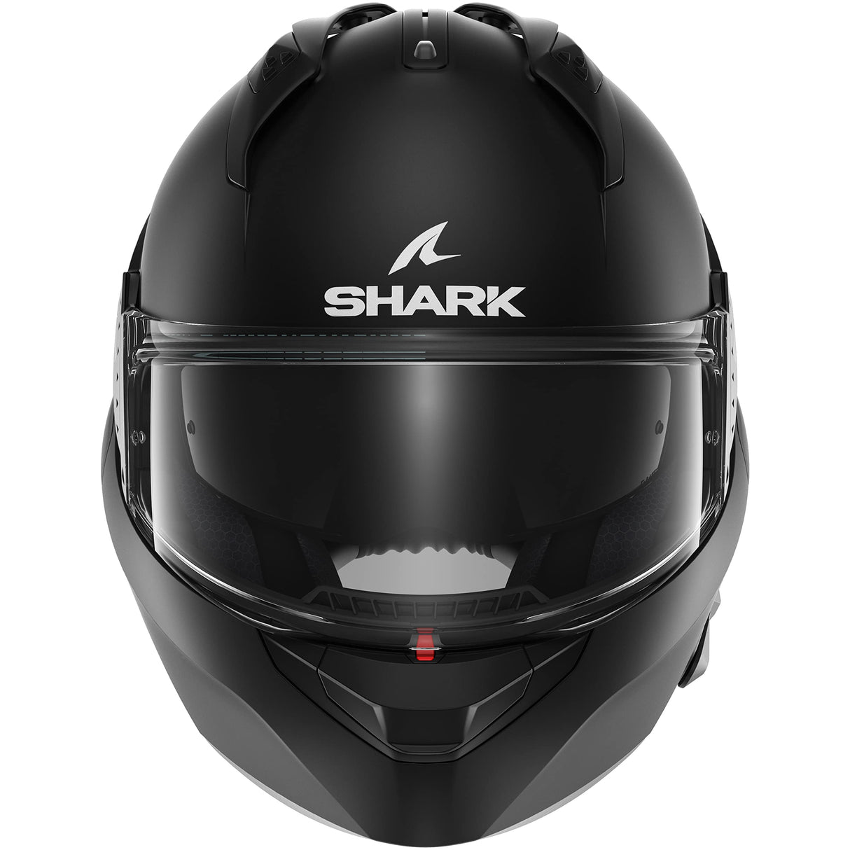 Shark Pack EVO-GT N-COM B802 Blank Black Mat S Casco de Moto, Unisex Adulto