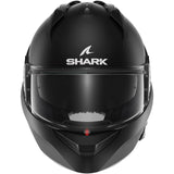 Shark Pack EVO-GT N-COM B802 Blank Black Mat S Casco de Moto, Unisex Adulto