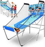 SereneLife juego baloncesto, Marcador LED digital, Plegable, Para niños y Adultos, Ideal para interiores y exteriores