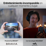 Sony Xperia 1 VIII - Pantalla OLED HDR FHD+ de 6,5" 19,5:9 120Hz, Triple cámara con Nuevo teleobjetivo, Xperia AI, Batería 2 días, Audio 3,5 mm, Dual SIM, Rojo Granate