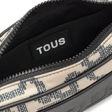 TOUS Bandolera Reporter Beige Kaos Pix Soft