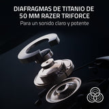Razer Blackshark V2 Pro (Playstation) - Auriculares Inalámbricos E-Sports para Consola PS5 (Diafragmas Triforce 50mm, HyperSpeed Wireless, Perfil de Audio FPS, Micrófono HyperClear) Negro