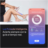 Braun Luz Pulsada Skin i·expert Smart IPL, Eliminación Del Vello En Casa, Alternativa a Depilación Láser Con Inteligencia Artificial, Neceser, Maquinilla Venus, 4 Cabezales Para Cara y Cuerpo, PL7387