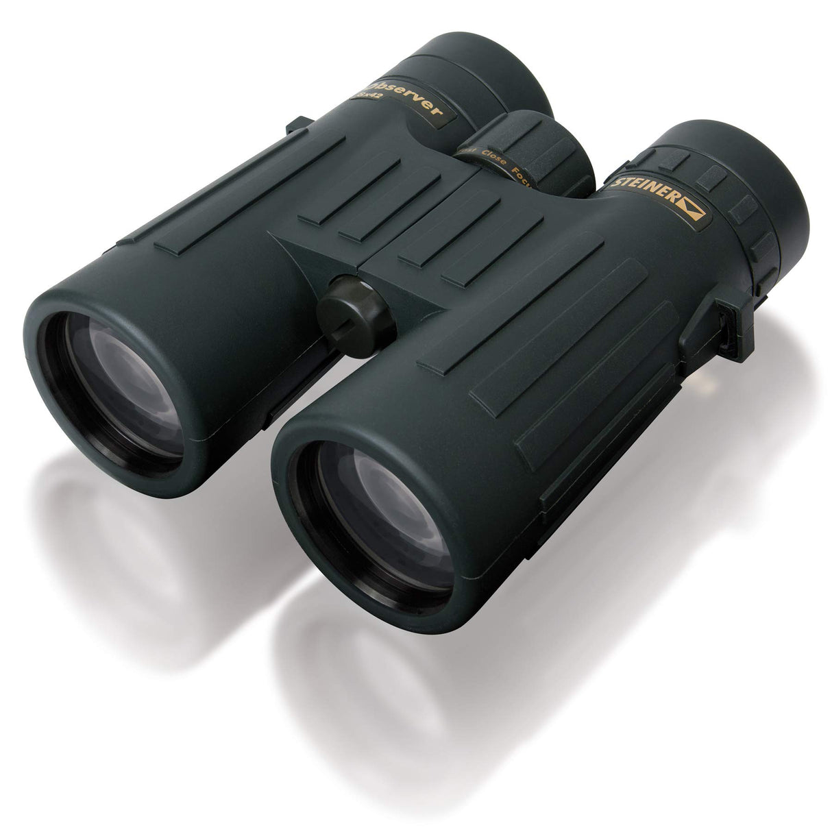 STEINER Prismáticos de Caza Observer 8x42 - Óptica de Calidad Alemana, imágenes versátiles, Brillantes y de Alto Contraste, diseño Ligero del Borde del Techo