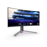 AOC Agon Pro PD34 Monitor Gaming 34" UWQHD, 240Hz, QD-OLED, 0.03 GtG, HDR400 TrueBlack, Adaptive Sync., G-Sync Compat., Altavoces, Altura Ajustable (3440x1440, 2X HDMI 2.1, 1x DP 1.4, USB-C) Gris