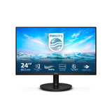 Philips 241V8LAB Monitor 24 Pulgadas FHD, 100Hz, VA, 1 ms MPRT, Adaptive Sync., Altavoces (1920x1080, 1x HDMI 1.4), Negro