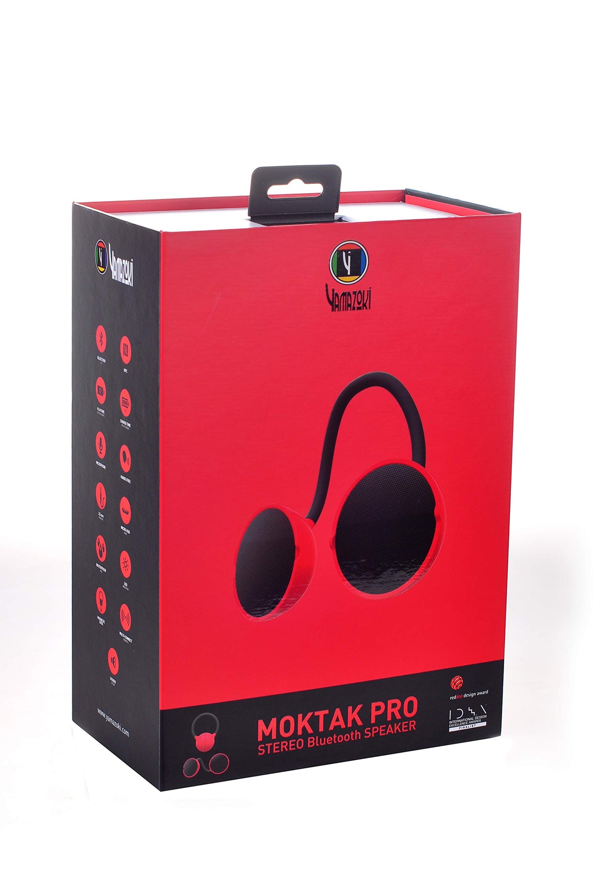 yamaz Oki Altavoz Bluetooth MOKTAK biegbarer Pro Rojo