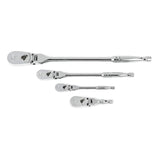 GEARWRENCH Juego de trinquete de mango flexible de 4 piezas 84T | 81230A-07